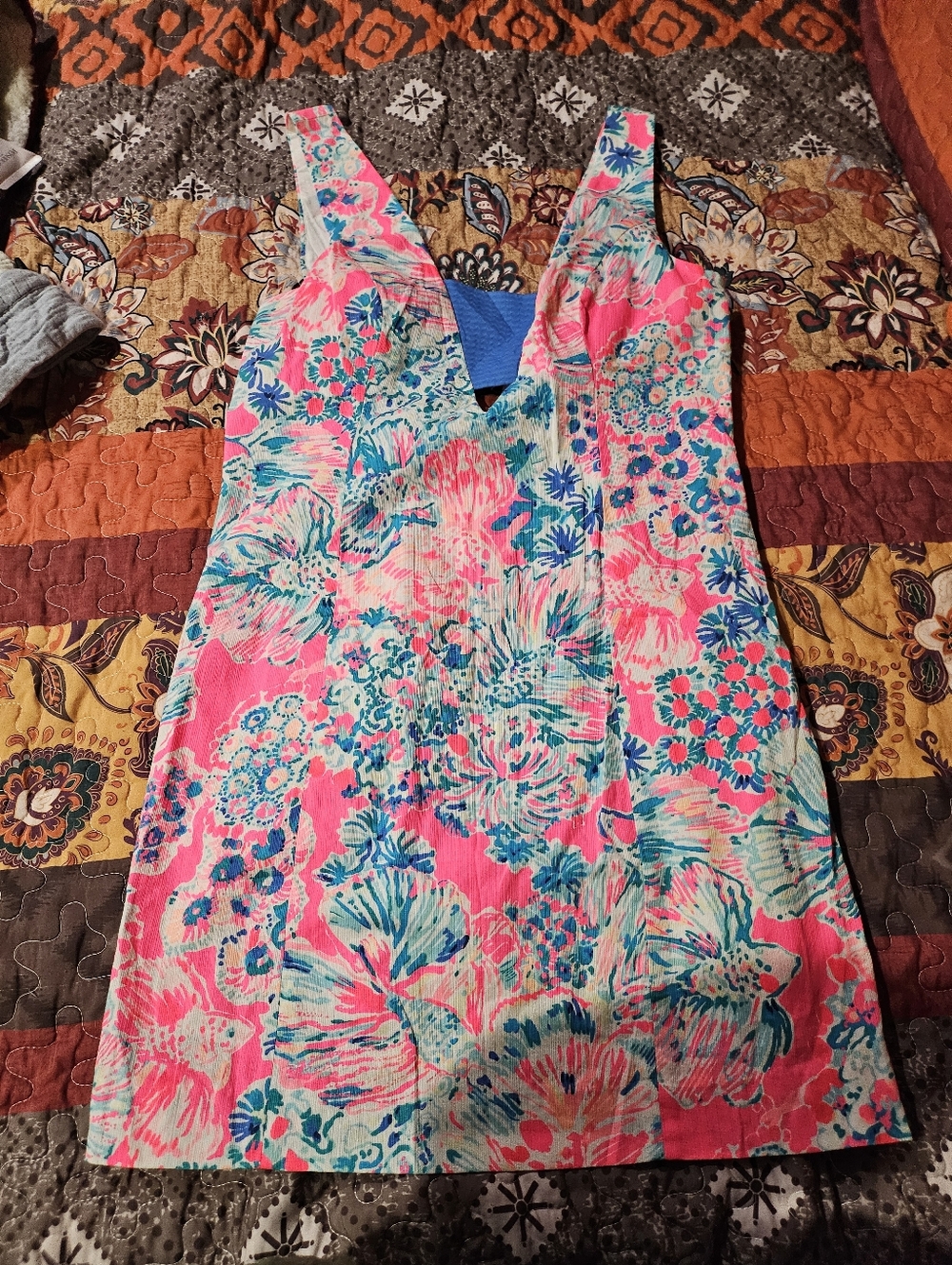 Lilly Pulitzer Cassa Shift Dress - EUC - Size 10